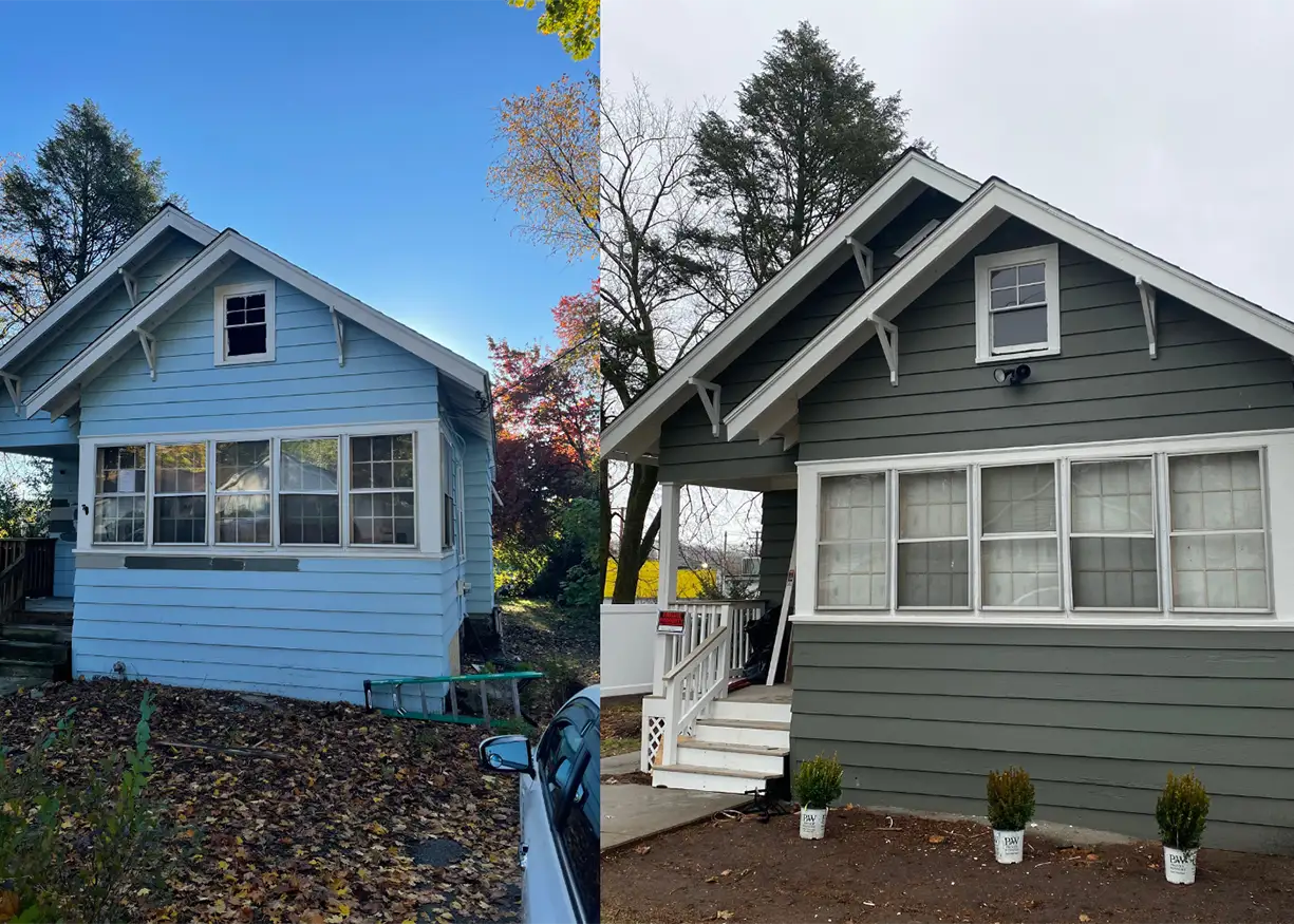 Before and After Painting Project