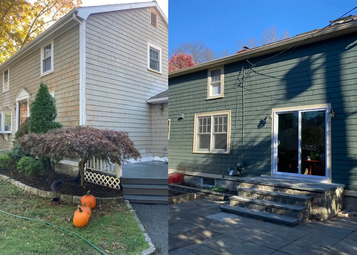 Before and After Painting Project