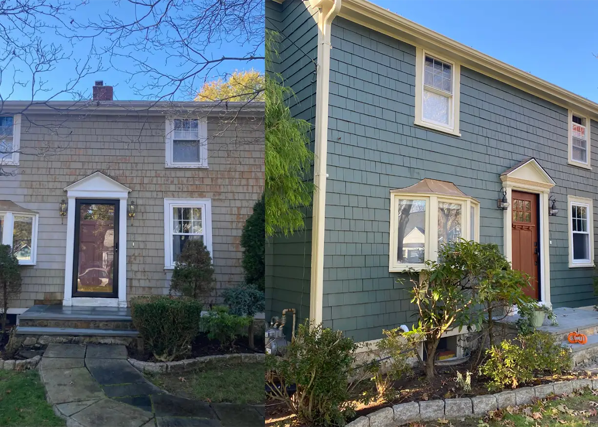 Before and After Painting Project