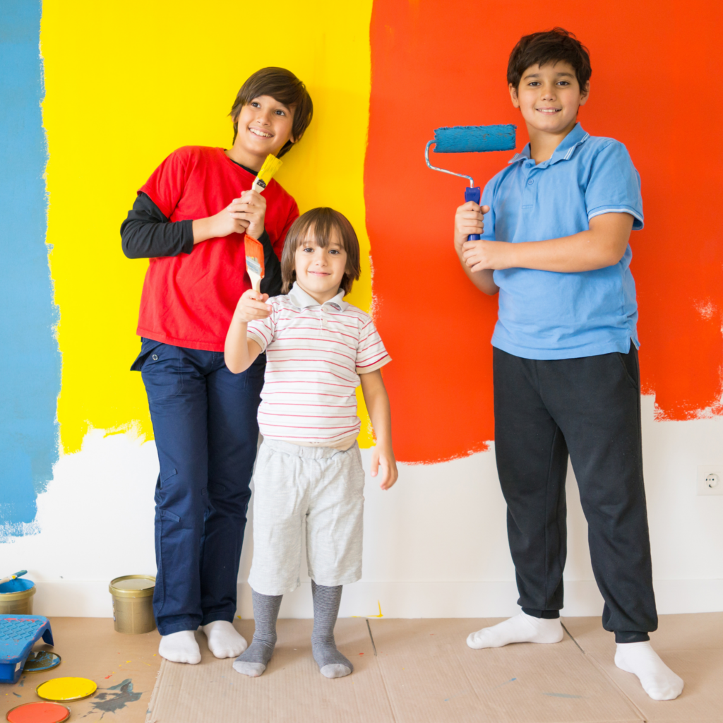 best paint for a kids' bedrooms and playrooms