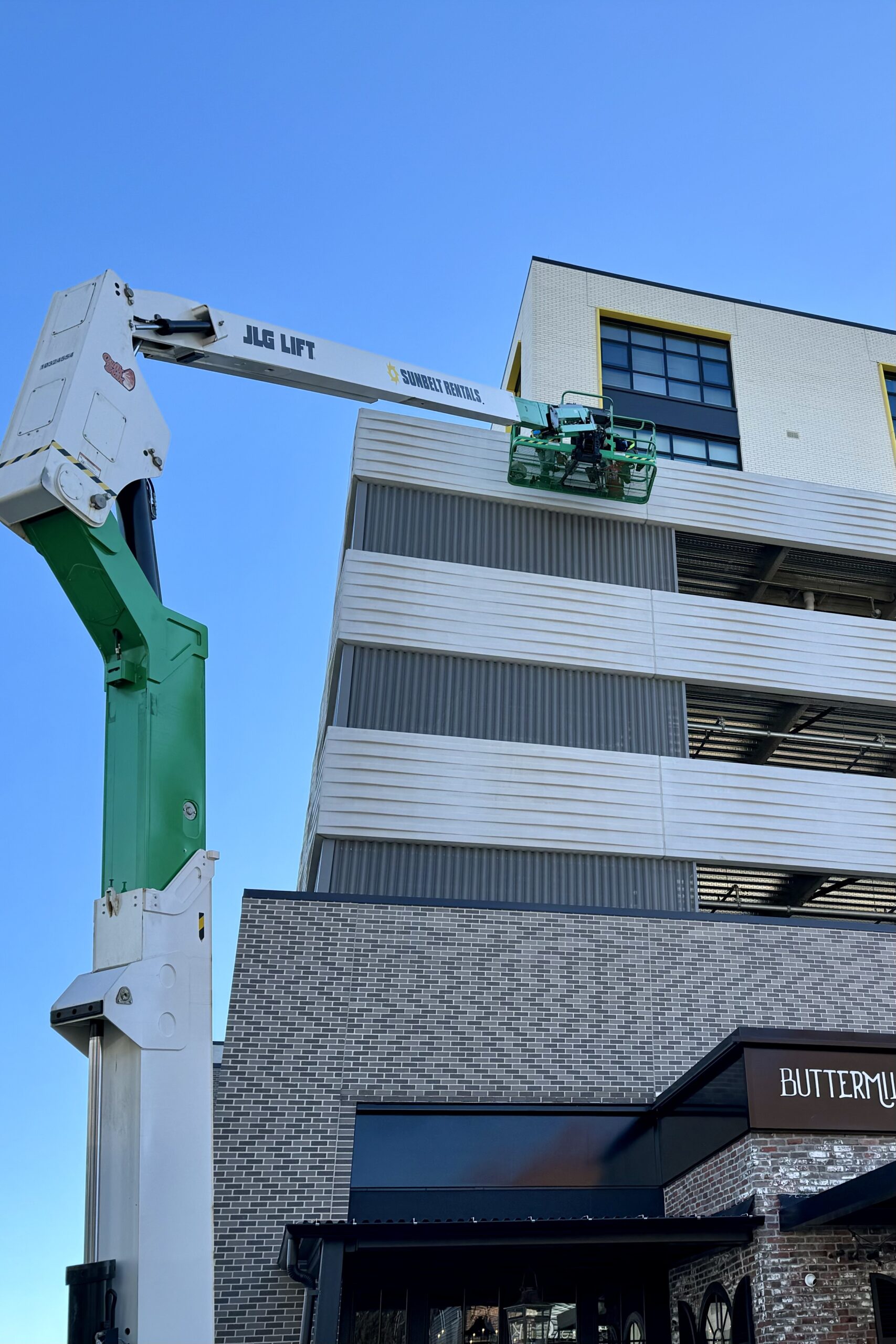Boom Lift - Exterior Paint